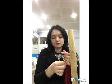 Как плести тресс из волос - YouTube