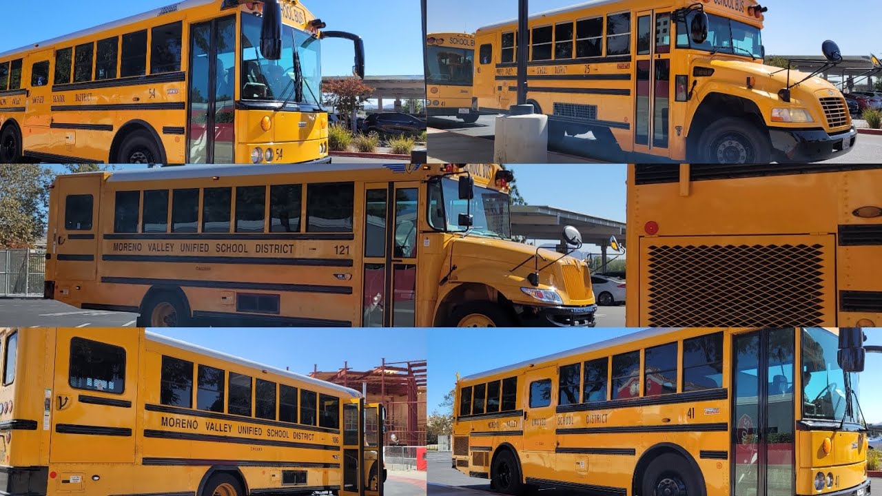 mvusd-school-buses-drive-by-pulling-in-pt-16-youtube
