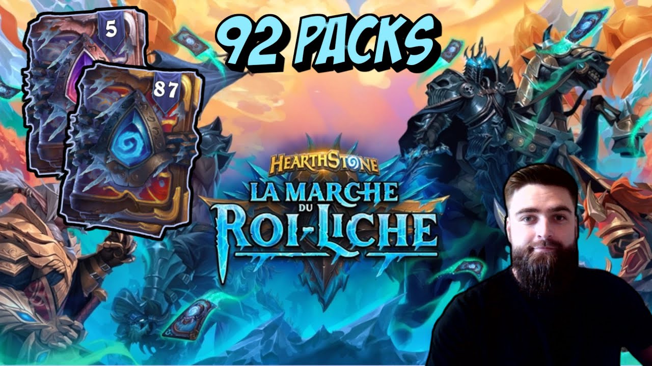 Ouverture de 92 Paquets La marche du RoiLiche (replay live)
