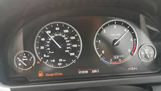 2013 BMW F06 Gran Coupe 640D acceleration tuned to 390HP