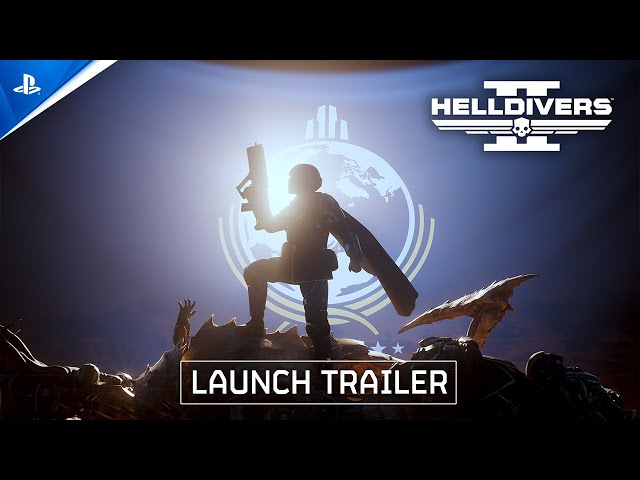 Helldivers 2 - "The Fight for Freedom Begins " Launch Trailer | PS5 & PC Games