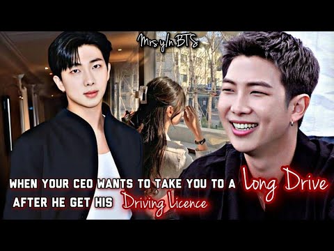 When your CEO Wants to take you for a long drive #RM #btsimagines #btsff #namjoon