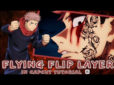 FLYING FLIP LAYER IN CapCut TUTORIAL || Miss CIE