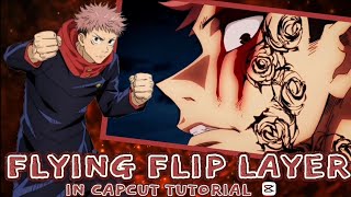 FLYING FLIP LAYER IN CapCut TUTORIAL || Miss CIE
