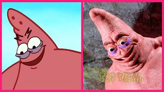 SpongeBob Characters IN REAL LIFE ?@Tup Viral