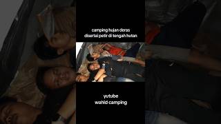 camping hujan petir #survival #camping #asmr #berkemah #campingdihutan #bermalamdihutan