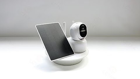 LCLCTEK Tuya Smart S08 3MP Mini Solar PTZ Security Camera