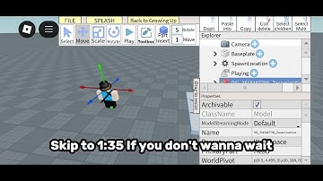 How to Add Custom Running Animations | Roblox Studio Lite