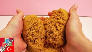 Kinetic Sand Altın Renğinde Oyun Kumu - Türkçe Oyuncak Tanıtımı