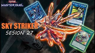 Road to Master Season 27 - Sky Striker (Deck Profile + Game Play) - Yugioh Master Duel - Part 1