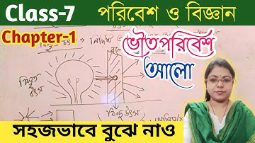 পরিবেশ ও বিজ্ঞান (Science) Class-7,Chapter 1//ভৌতপরিবেশ,আলো, প্রথম অধ্যায়//WBBSE