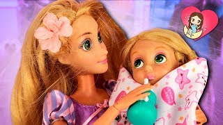 ❌ RAPUNZEL BABY HAS DISAPPEARED! ►  Toys and Dolls Fun Pretend Play