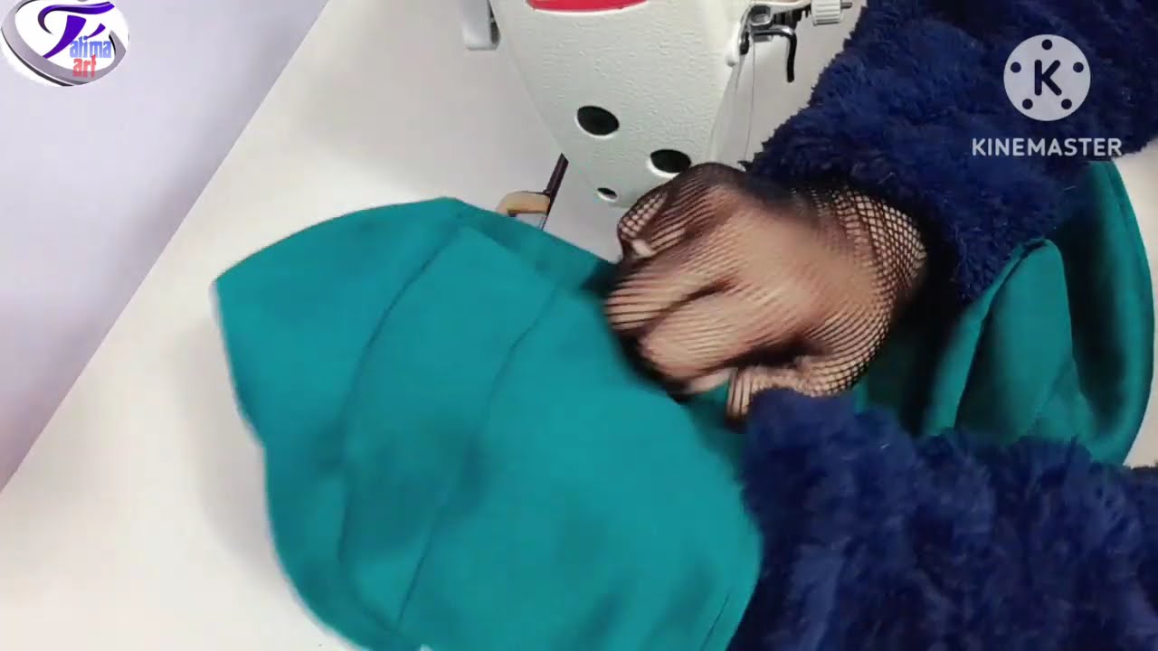 اخيرا فصالة وخياطة قبعة طبية callot تغطي الشعر الطويل بالكامل 