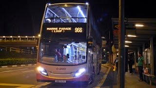 SMRT: SMB3513C On Service 966 - Alexander Dennis Enviro500 (BSEP)
