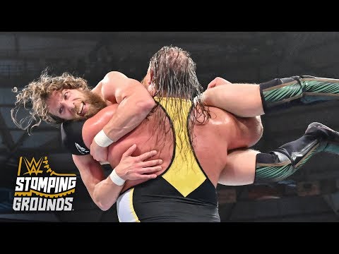 Heavy Machinery overpower Daniel Bryan with a stalling suplex: WWE Stomping Grounds 2019