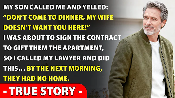 My Son Called And Shouted: “Don’t Come To Dinner — My Wife Doesn’t Want You Here!” So I…