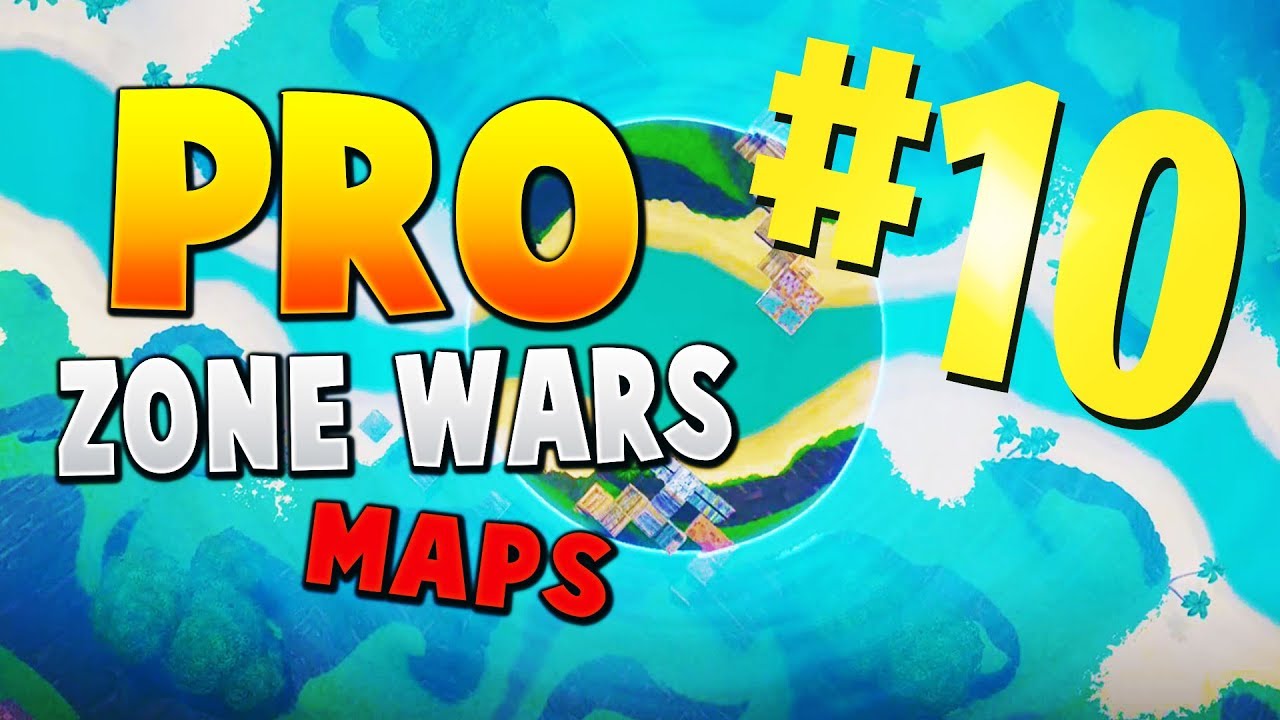 Top 10 Best Pro Player Zone Wars Maps With Codes In Season 9 Fortnite Storm Wars Map Codes Youtube