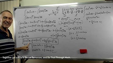 Calculus 2 Integral of [Cos(x)]^n dx