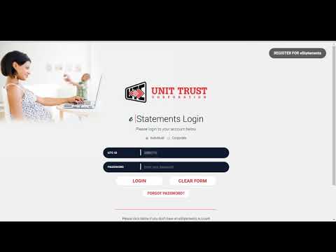 TTUTC eStatement - How to sign up