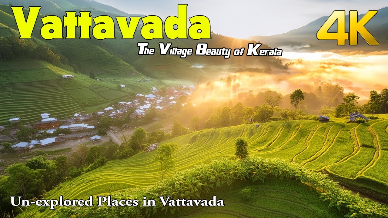 Vattavada - Village beauty of Kerala!!! 4K