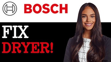 How To Fix The Bosch Dryer E01 Error Code (2025)