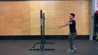 Reverse Lunge + Banded Row