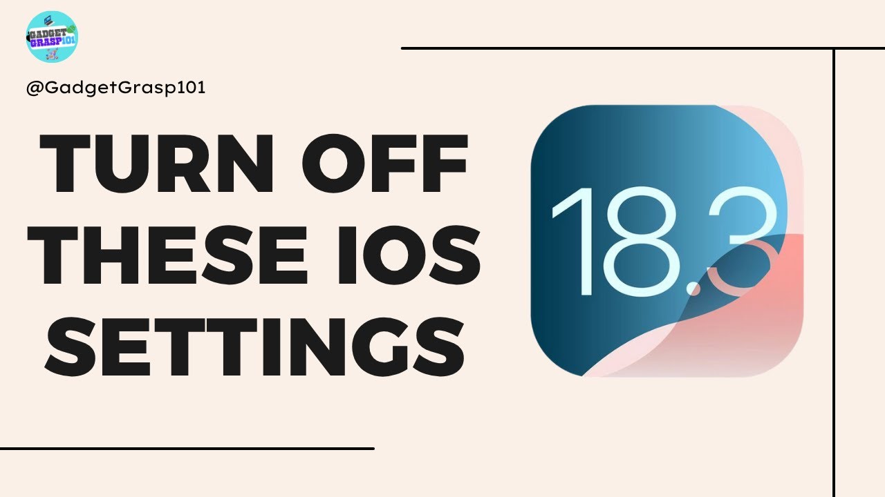 Настройки iOS 18.3, которые ОБЯЗАТЕЛЬНО нужно отключить прямо сейчас! Полное руководство по безоп...