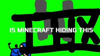 Is Mojang hiding something @minecraft
