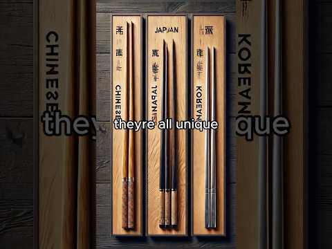 Why Korea Japan And China Use Different Chopsticks Shorts