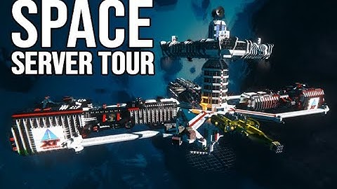 Space Stations & Battle Ships Server Tour - Space Engineers