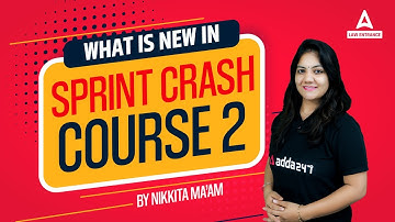 CLAT 2023 Preparation | What is new in Sprint Crash Course 2 Batch