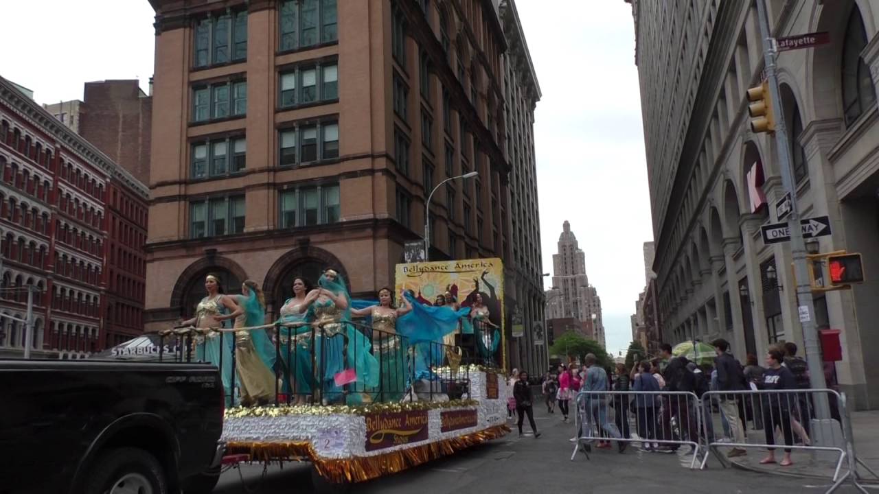 Dance Parade~NYC~2016~BellyDance America sexy dancers~NYCParadelife - YouTube