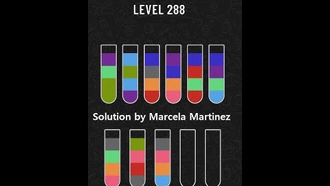 Water Sort Puzzle level 288 | Mobile Games