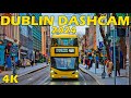 Driving in dublin 4k dashcam driving tour ireland 2024