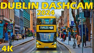 Driving in Dublin 4K Dashcam Driving Tour Ireland 2024