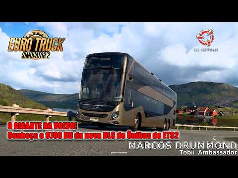 O GIGANTE DA VOLVO! Conheça o 9700 DD da nova DLC de Ônibus do ETS2