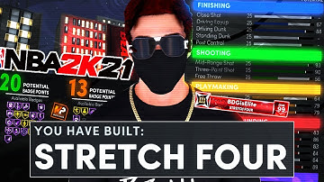 MY *NEW* STRETCH FOUR BUILD IS OVERPOWERED ON NBA 2K21 NEXT GEN - BEST SHOOTING PF BUILD!!