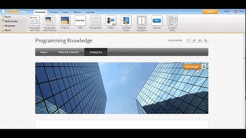 Webdesign#9: Weebly:  Make a Free Website: Add Contact Form