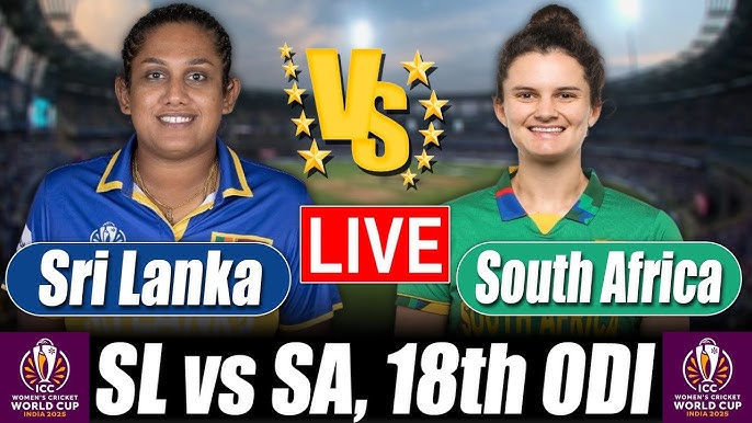 Women World Cup 2025 Score | Sri Lanka Women vs South Africa Women ...