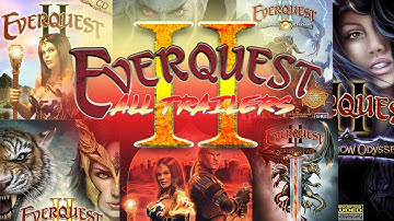 ALL Everquest 2 Trailers | FULL 360p