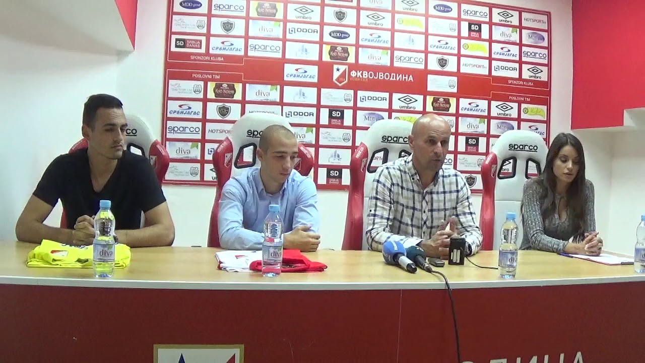 Konferencija za novinare posle utakmice FK Vojvodina - FK Radnički Niš  (19.08.2023.) 