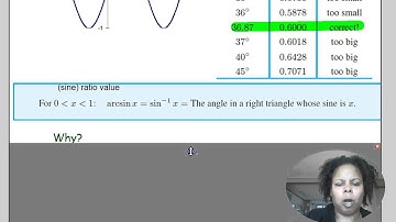 Precalculus: 7.5 Right Triangles: Inverse Trigonometric Func
