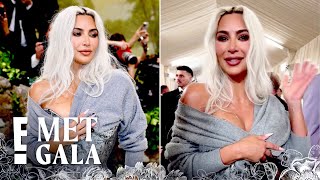 Kim Kardashian Reveals the REAL Story Behind Her Red Carpet Cardigan | 2024 Met Gala