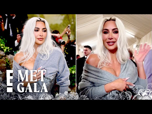 Kim Kardashian Reveals the REAL Story Behind Her Red Carpet Cardigan | 2024 Met Gala