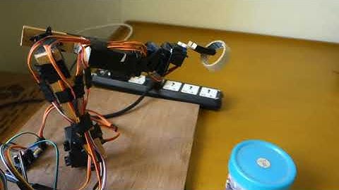 Robotic Arm Raspberry Pi 3
