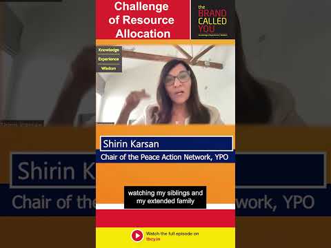 Challenge Of Resource Allocation Shirin Karsan YPO
