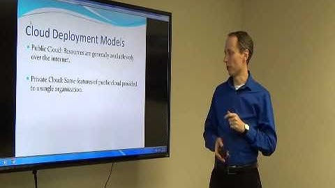 Cloud 101: Cloud Deployment Models