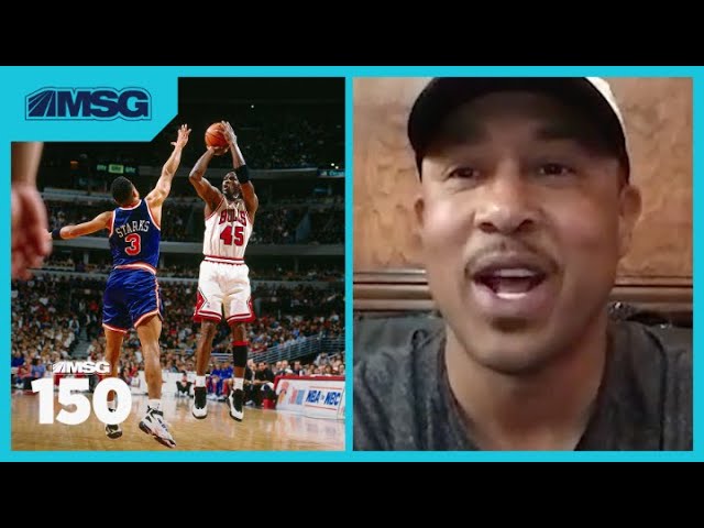 Adams dunks on Knicks legend John Starks with cell tower in front of his  Kia dealership