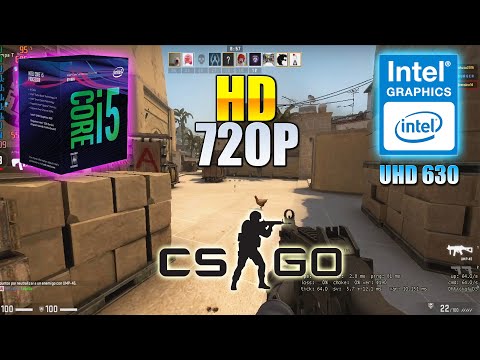 Counter Strike Global Offensive SIN GRAFICA | I5 8400 - Intel UHD Graphics 630 | Fps Test