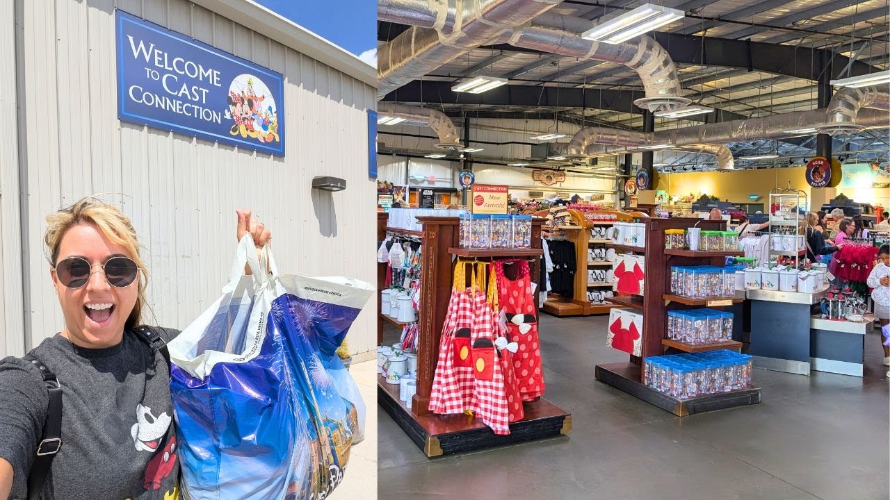 Shopping at Cast Connections Vs. Disney Character Warehouse Outlet ...